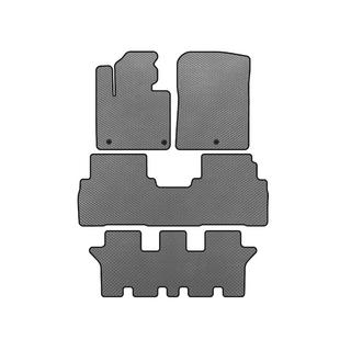 Tappetini EVA (3 File, 7 Posti, Grigio) Kia Sorento III UM 2014-2020