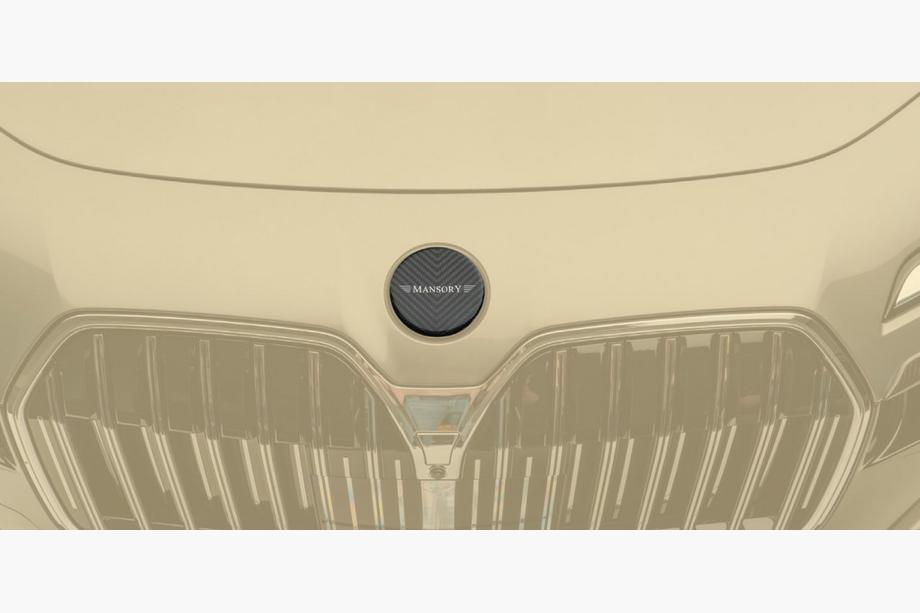 BMW 7 Series G70/G71 2022- Emblema anteriore MNSR (Carbonio) Image