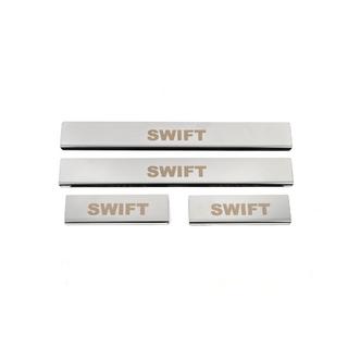 Coprisoglia porte (4 pz, acciaio inox) foto 2