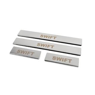 Coprisoglia porte (4 pz, acciaio inox) foto 1