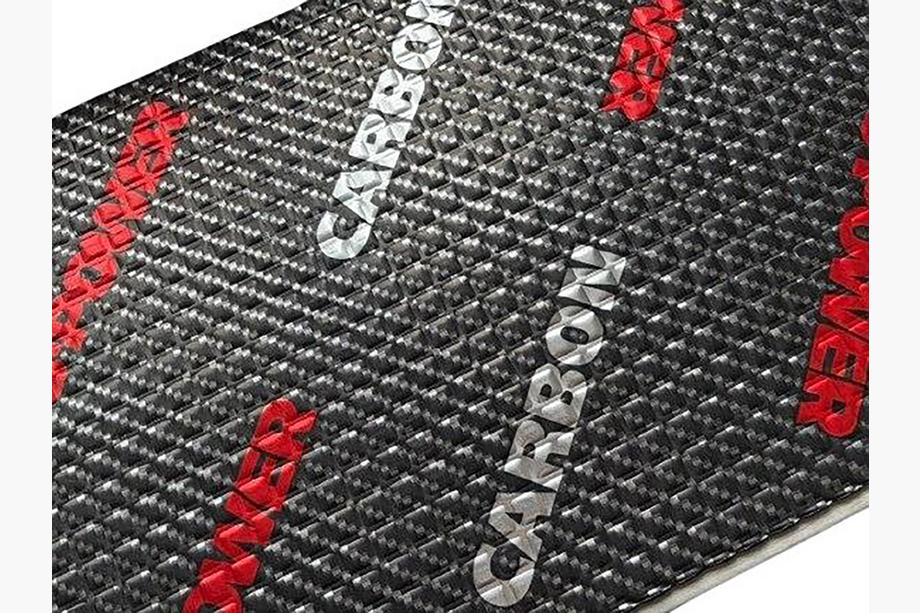 Foglio Antivibrante ULTIMATE U-POWER CARBON 3 mm (50x35 cm) Foto 3