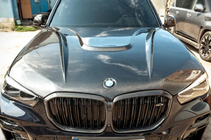 BMW X6 G06 2019–2027 Cofano in carbonio V1 (G06/F96) foto 7