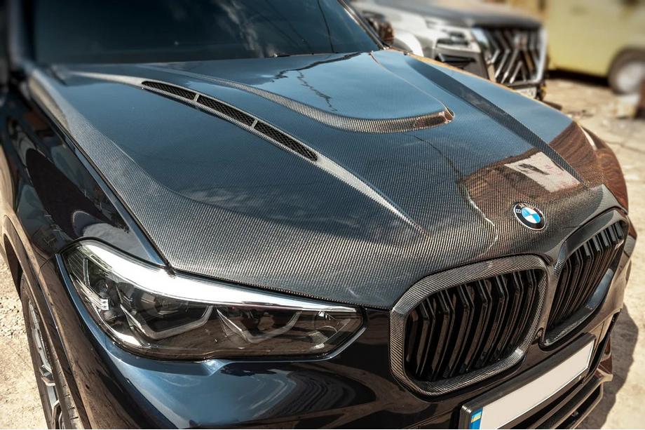 BMW X6 G06 2019–2027 Cofano in carbonio V1 (G06/F96) Image