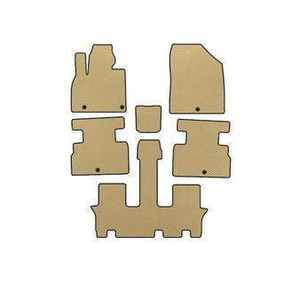 Tappetini EVA (3 File, 7 Posti, Beige)