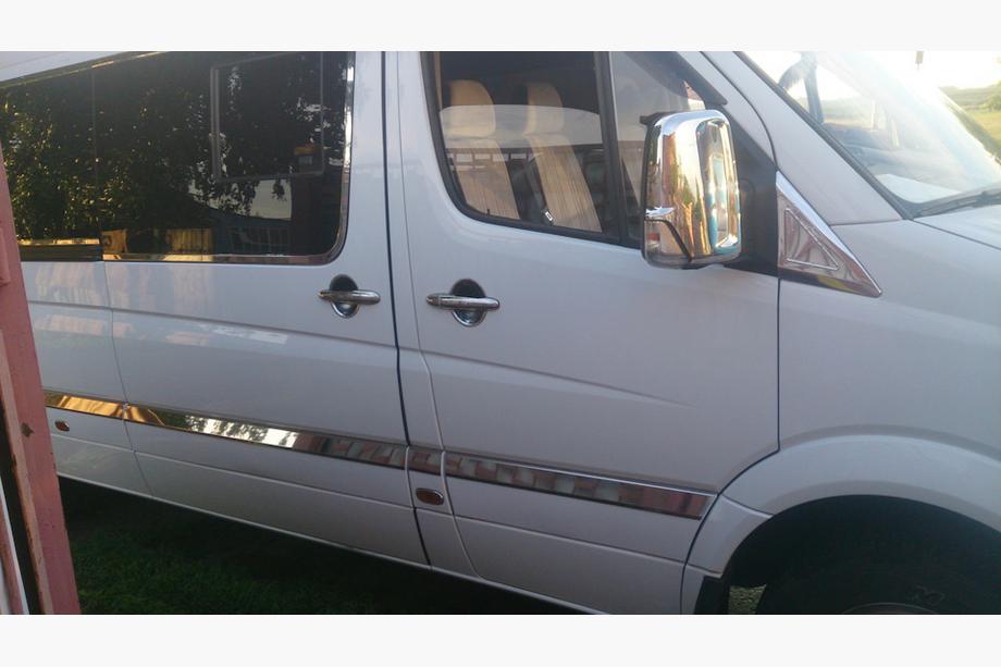 Mercedes Sprinter W906 2006–2018 Sconto Cover Specchietto (1 pz) Sconto Carmos, Acciaio Turco Foto 4