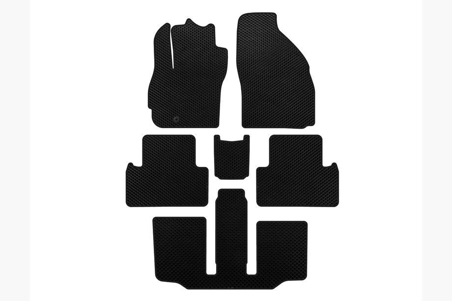 Mazda 5 2005-2009 Tappetini EVA (3 File, 7 Posti, Nero) Image