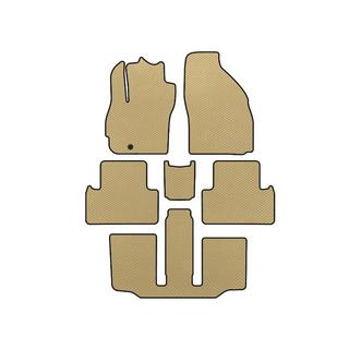 Tappetini EVA (3 File, 7 Posti, Beige)