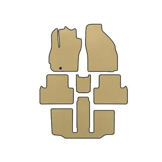 Tappetini EVA (3 File, 7 Posti, Beige)