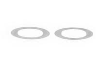 Nissan Qashqai 2010-2014 Cornice freccia (2 pz, acciaio inox) foto 5