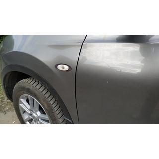 Cornice freccia (2 pz, acciaio inox) Nissan Qashqai 2010-2014 foto 2