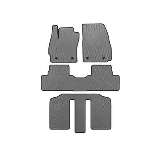 Tappetini EVA (3 File, Grigio)