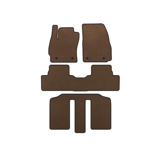 Tappetini EVA (3 File, Marrone)