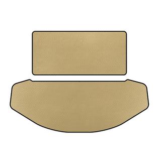 Vasca baule EVA (Schienale+Bagagliaio, 7 posti, Beige)