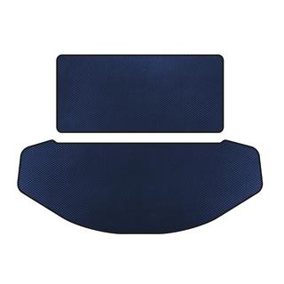 Tappetino bagagliaio EVA (Schienale+Bagagliaio, 7 posti, Blu) Mazda CX-9 2017-