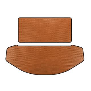Tappetino bagagliaio EVA (Schienale+Bagagliaio, 7 posti, Arancione) Mazda CX-9 2017-