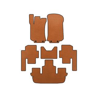 Tappetini EVA (3 File, Arancione)