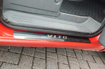 Mercedes Vito W639 2004-2014 Battitacco Carmos (2 pz, acciaio inox) foto 1