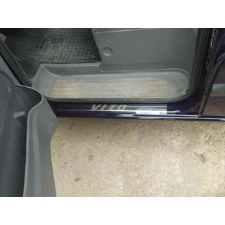 Battitacco Carmos (2 pz, acciaio inox) Mercedes Vito W639 2004-2014 foto 4