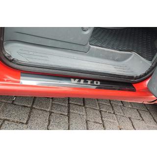 Battitacco Carmos (2 pz, acciaio inox) Mercedes Vito W639 2004-2014 foto 1
