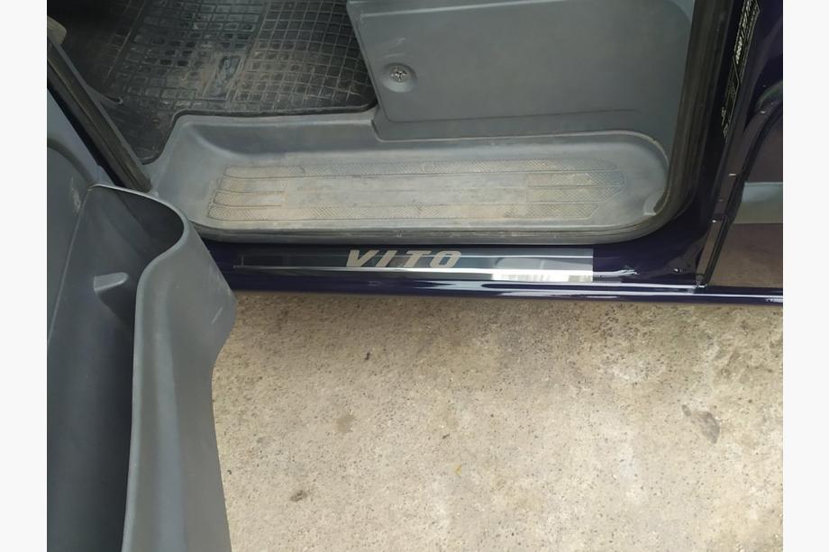 Mercedes Vito W639 2004-2014 Battitacco Carmos (2 pz, acciaio inox) Foto 4