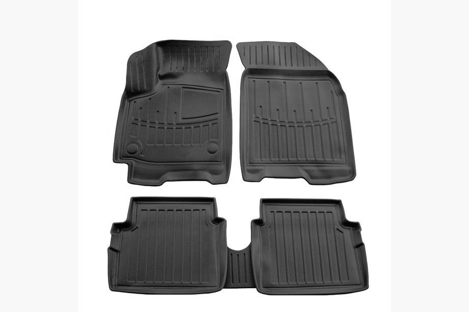 Chevrolet Aveo T200 2002-2008 Tappetini in gomma Stingray 3D (5 pz) Image