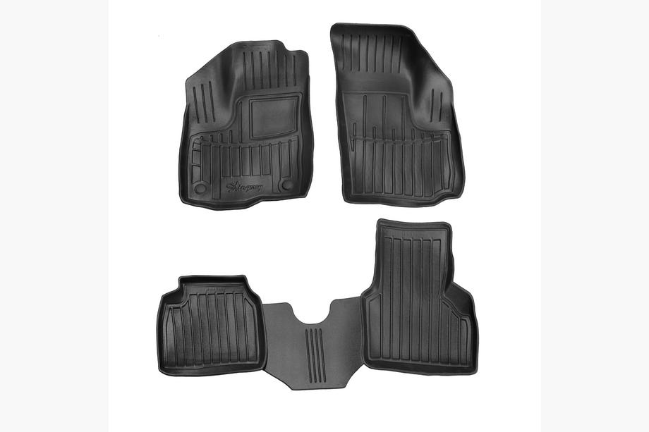 Fiat Doblo I 2001-2005 Tappetini in gomma Stingray 3D (4 pz) Image