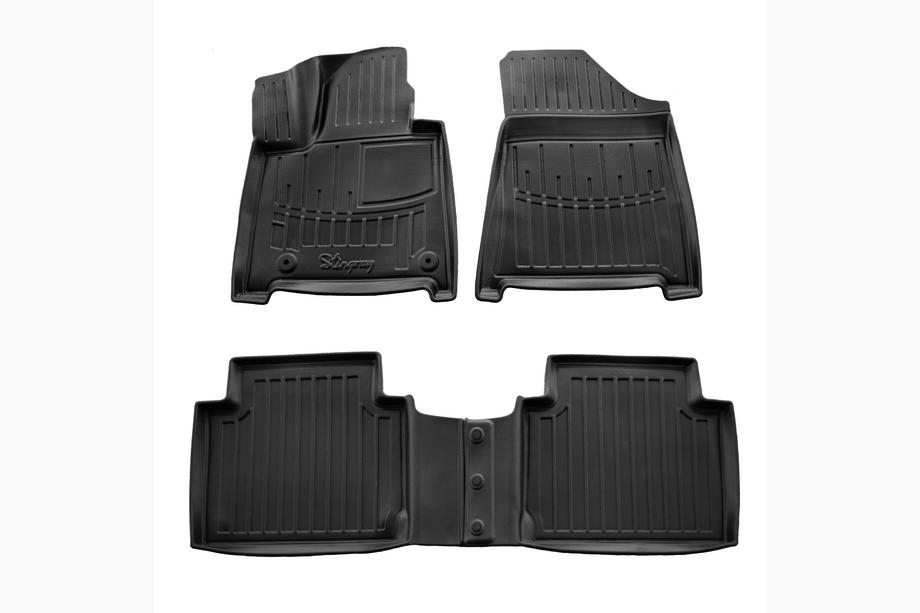 Hyundai Santa Fe 5 2023- Tappetini in gomma Stingray 3D (4 pz) Image