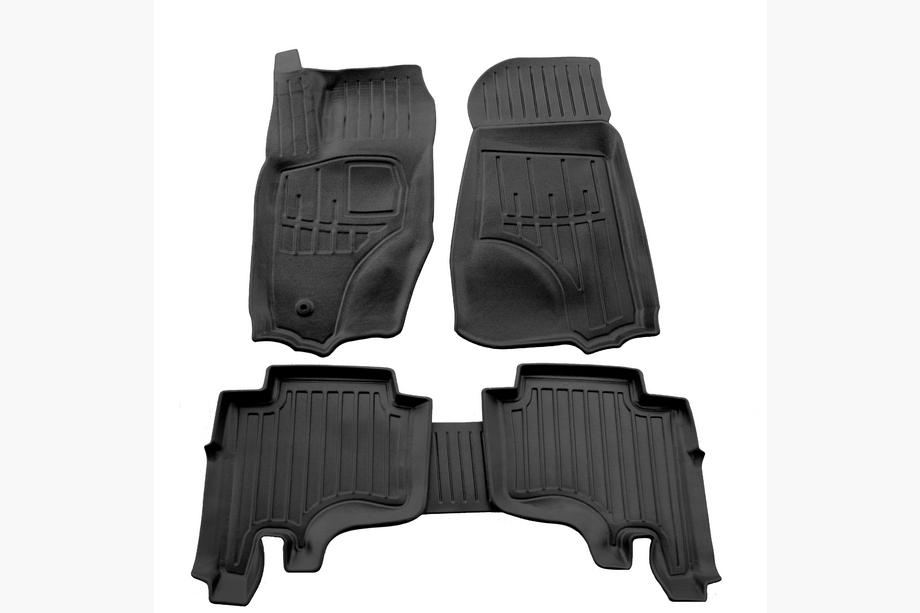 Jeep Grand Cherokee WK 2004-2010 Tappetini in gomma Stingray 3D (5 pz) Foto 1
