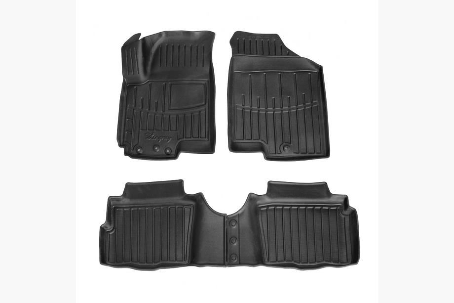 Kia Soul I 2008-2013 Tappetini in gomma Stingray 3D (4 pz) Image