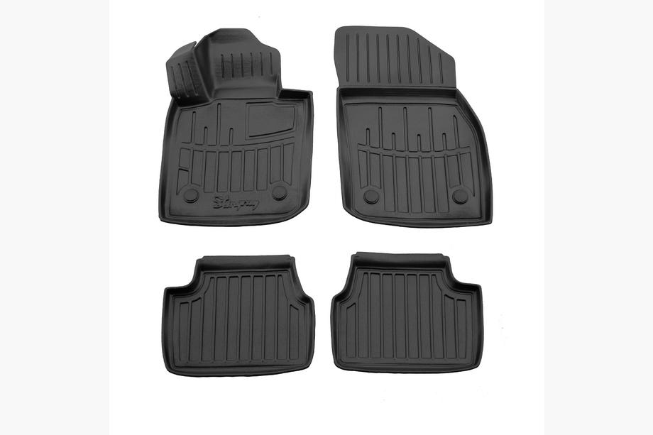 Mini Cooper F55/56/57 2014-2023 Tappetini in gomma Stingray 3D (5 porte, 4 pezzi) Foto 1