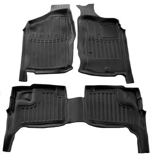 Tappetini in Gomma Stingray 3D (Per Navara (D22), Guida a Destra, 3 pz)