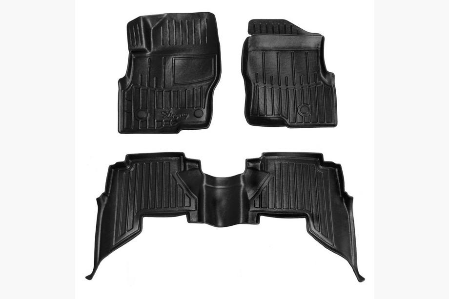 Nissan Pathfinder R51 2005-2014 Tappetini in gomma Stingray 3D (3 pz) Image