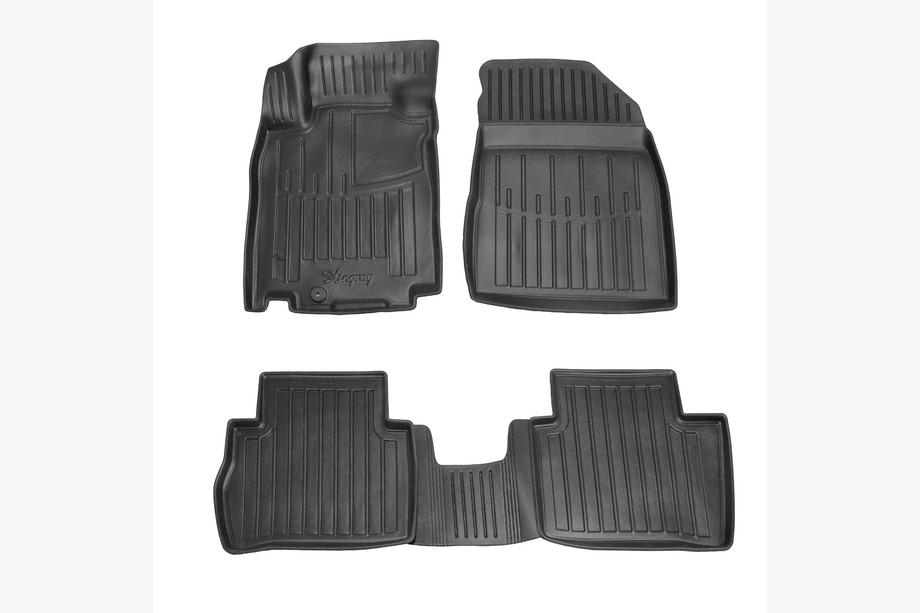 Nissan Tiida 2004-2011 Tappetini in gomma Stingray 3D (4 pz) Image