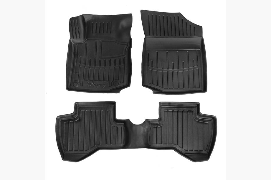 Citroen C-1 2005-2014 Tappetini in gomma Stingray 3D (3 pz) Image