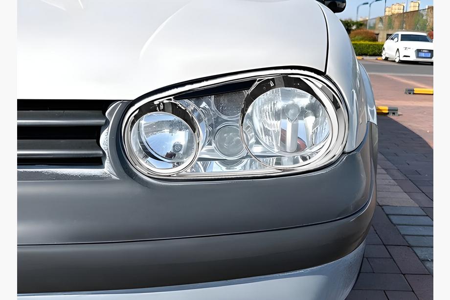 Volkswagen Golf 4 1997-2006 Coperture fari Occhiali V2 (2 pz, plastica) Image