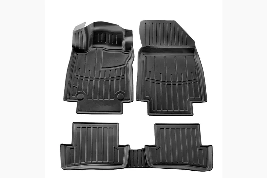 Renault Clio IV 2012-2019 Tappetini in gomma Stingray 3D (5 pz) Image