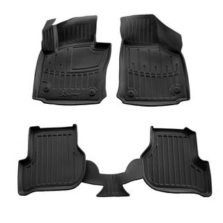 Tappetini in gomma Stingray 3D (4 pz) Seat Leon 2005-2012