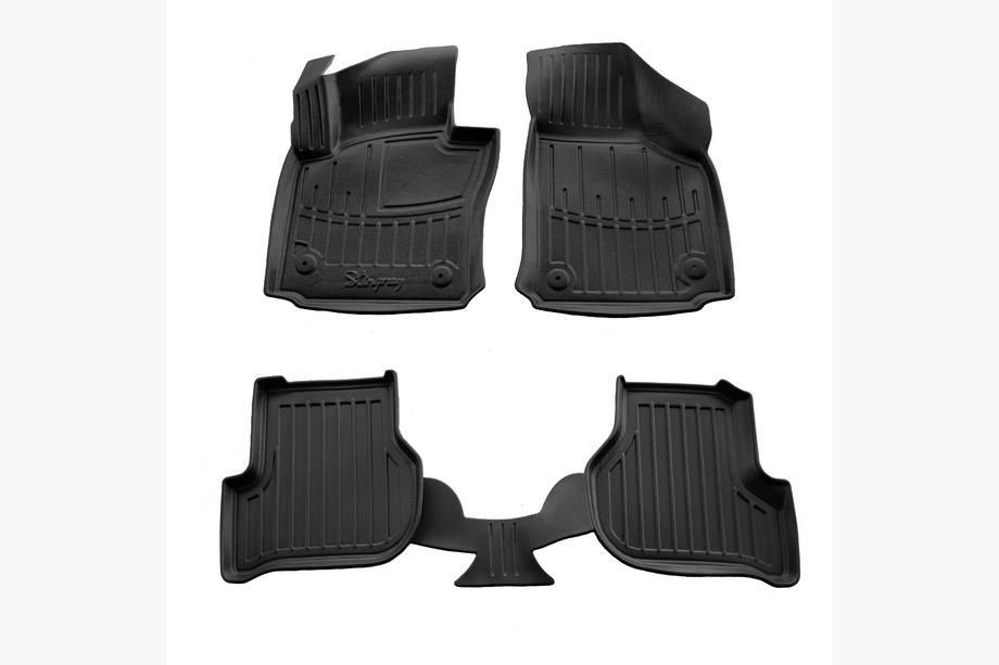 Seat Leon 2005-2012 Tappetini in gomma Stingray 3D (4 pz) Image