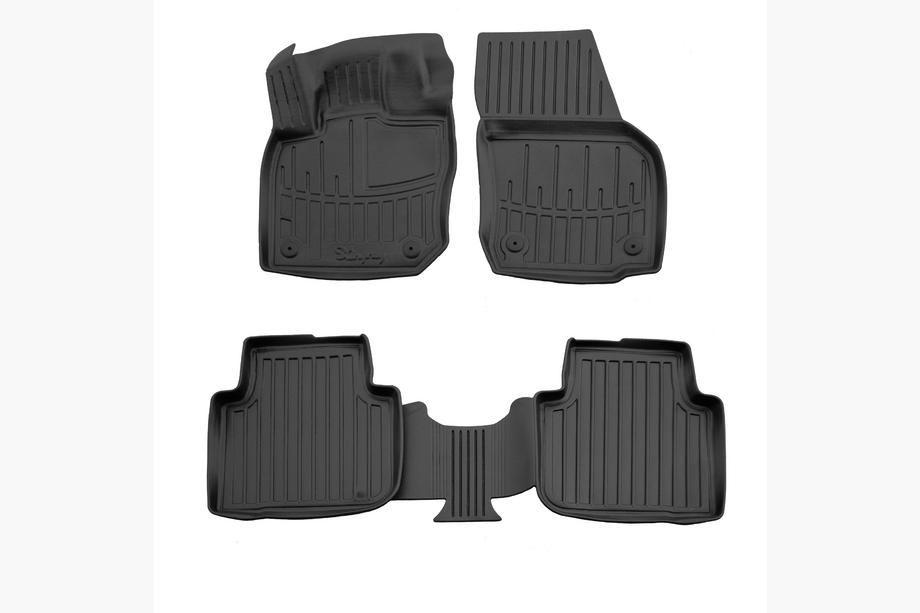 Skoda Kodiaq 2023- Tappetini in gomma Stingray 3D (4 pz) Image