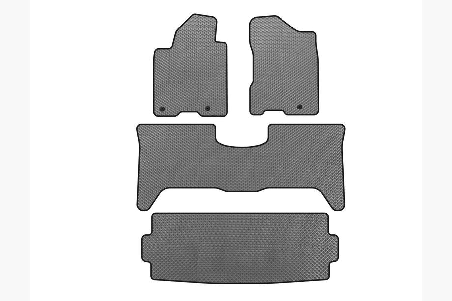Nissan Armada 2003-2015 Tappetini EVA (3 File, 2003-2008, Grigio) Image