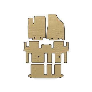 Tappetini EVA (3 File, Beige)