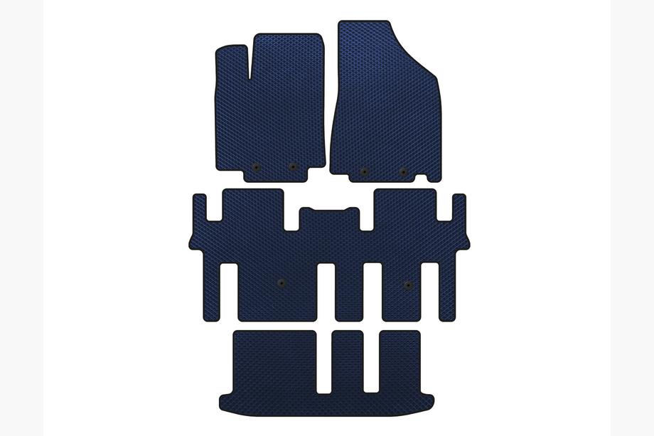 Nissan Pathfinder R52 2012-2021 Tappetini EVA (3 File, Blu) Image