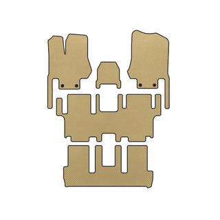 Tappetini EVA (3 File, 7 Posti, Beige)