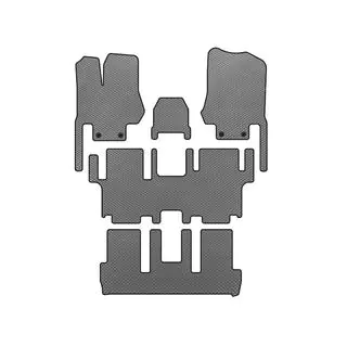 Tappetini EVA (3 File, 7 Posti, Grigio)