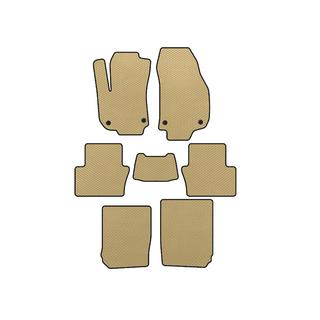 Tappetini EVA (3 File, Beige) Opel Zafira B 2005–2011