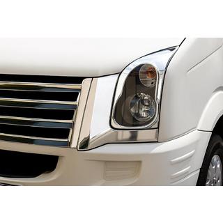 Coprifari (2 pz, Acciaio Inox) Volkswagen Crafter 2006-2016 foto 3