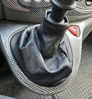 Opel Vivaro 2001–2015 Cuffia cambio in pelle foto 1