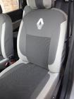 Renault Lodgy 2013-2022 Coprisedi Auto (Similpelle↗Tessuto, Premium) foto 9