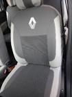 Renault Lodgy 2013-2022 Coprisedi Auto (Similpelle↗Tessuto, Premium) foto 10