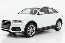 Audi Q3 2011-2019 Pedane Laterali Allmond Black (2 pz, Alluminio) foto 1